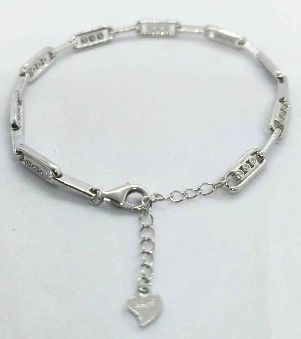 Silver Link Bracelet (AVSBR-37) view 2