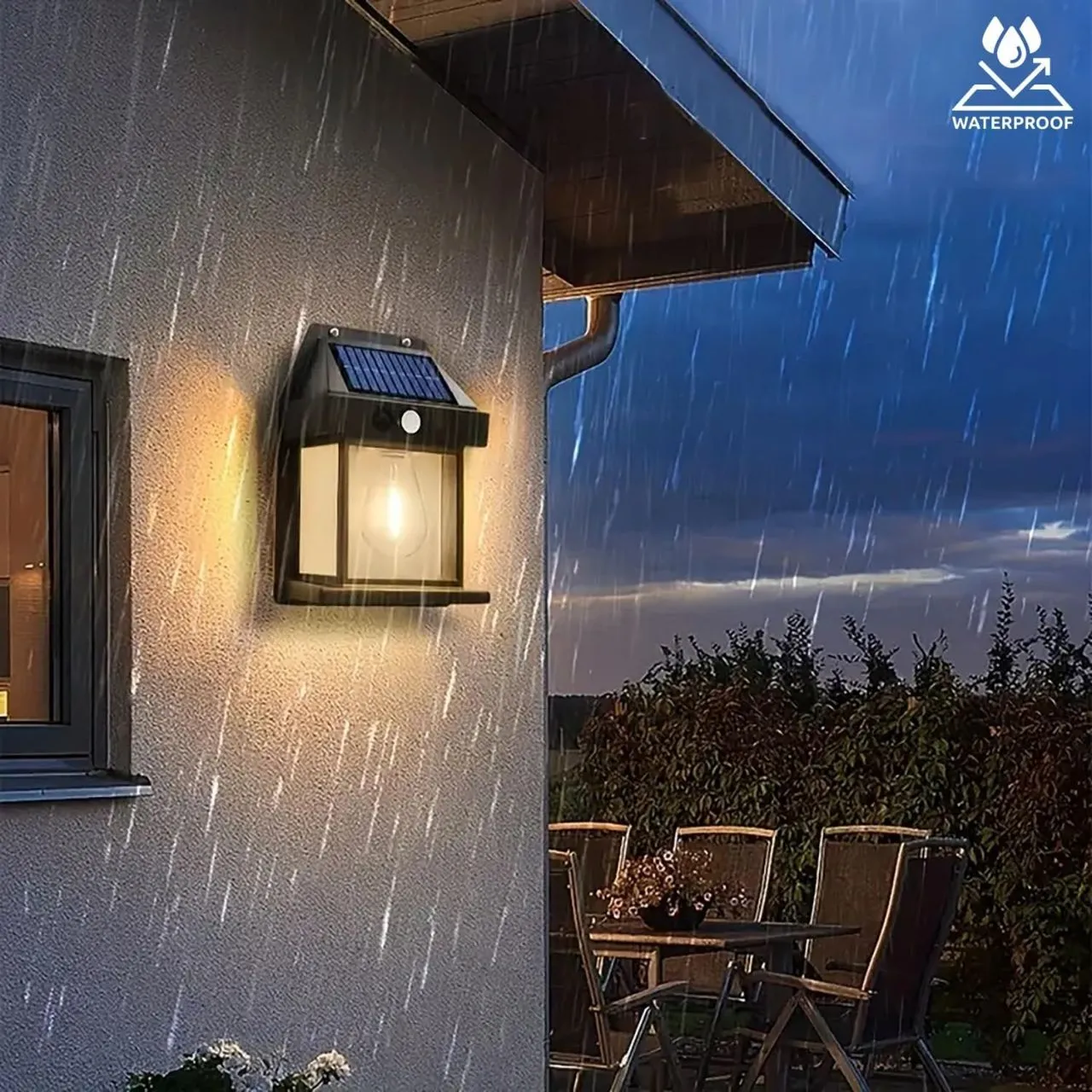 Solar LED Wall Lantern Water Proof view 5