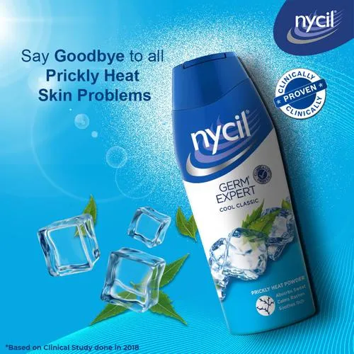 Nycil Germ Expert Prickly Heat Powder - Cool Classic 150 g view 2