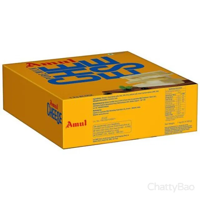 Amul Cheese Block 1 Kg view 2