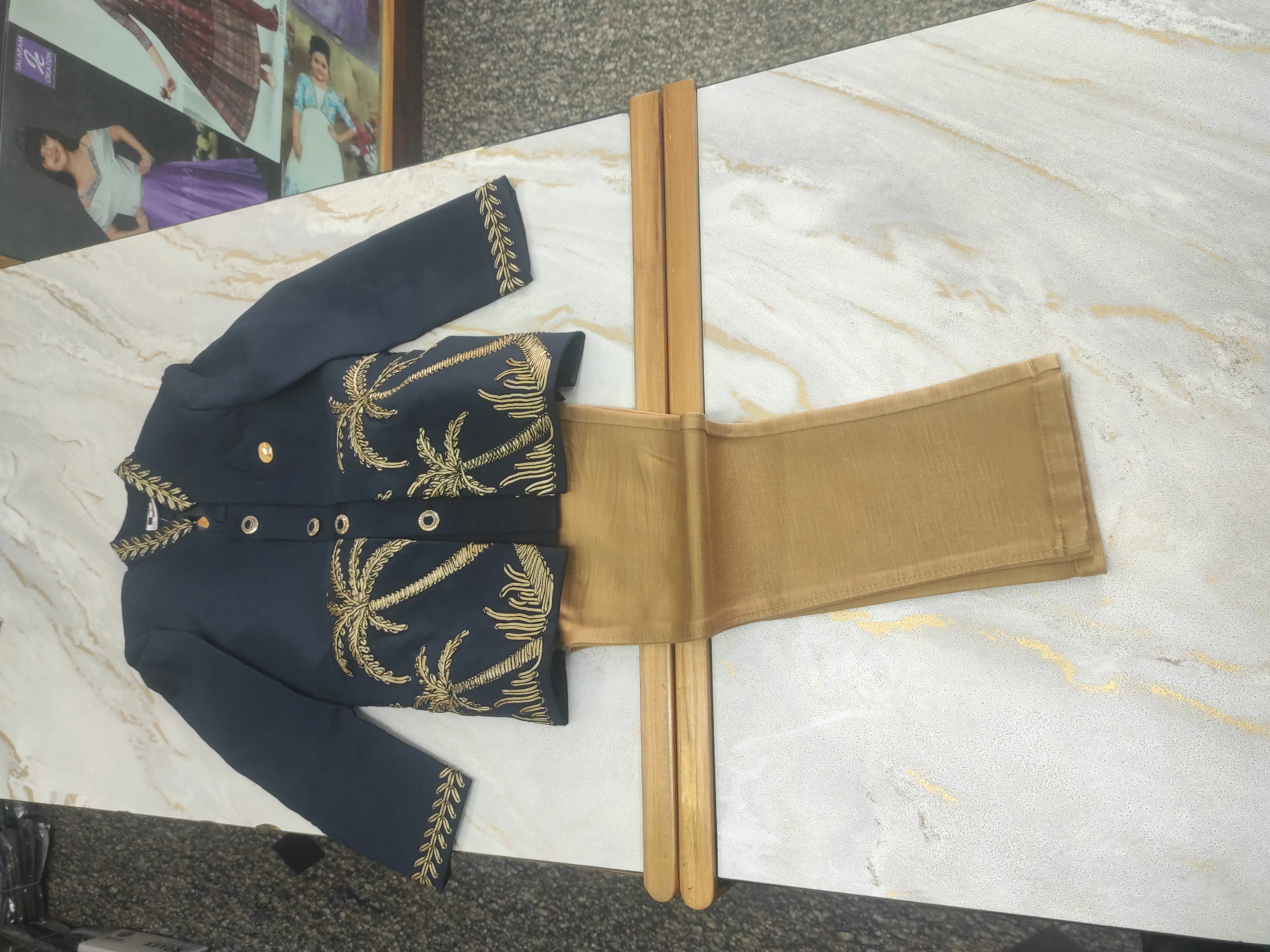 Boys Embroidered Ethnic Suit view 2