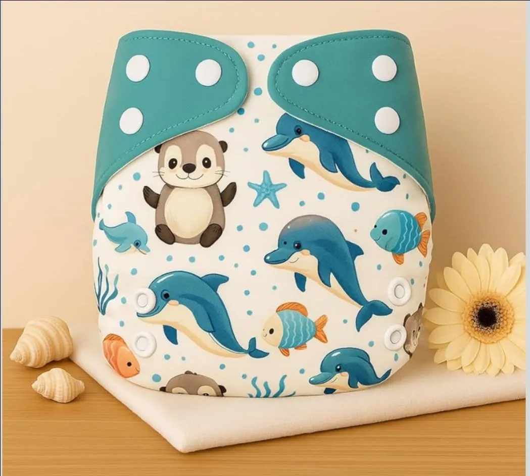 Reusable Cloth Diapers Pack Of N pack Of 4 view 4