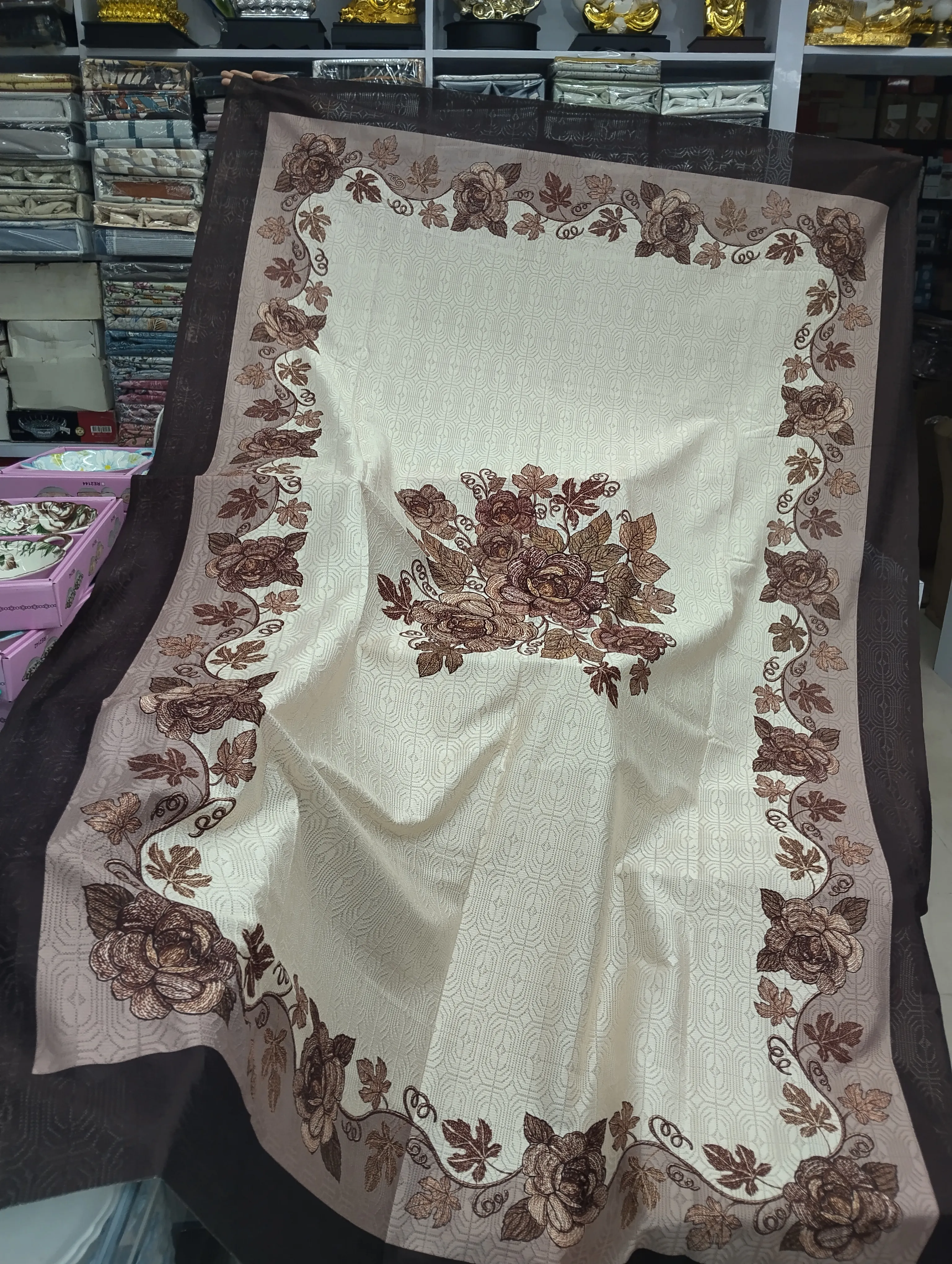 Floral Tablecloth view 2