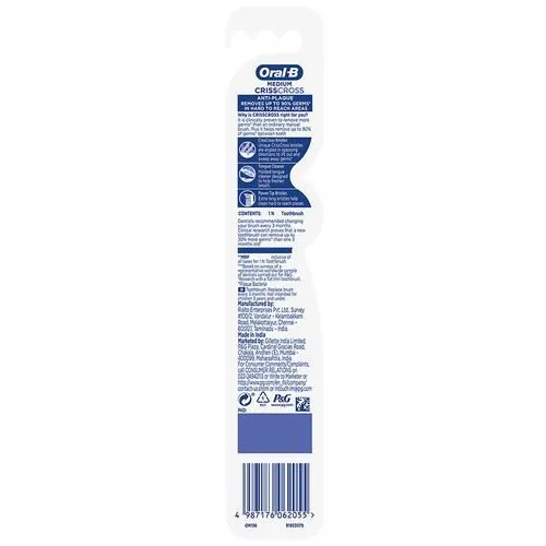 Oral B Criss Cross AntiPlaque Toothbrush view 2