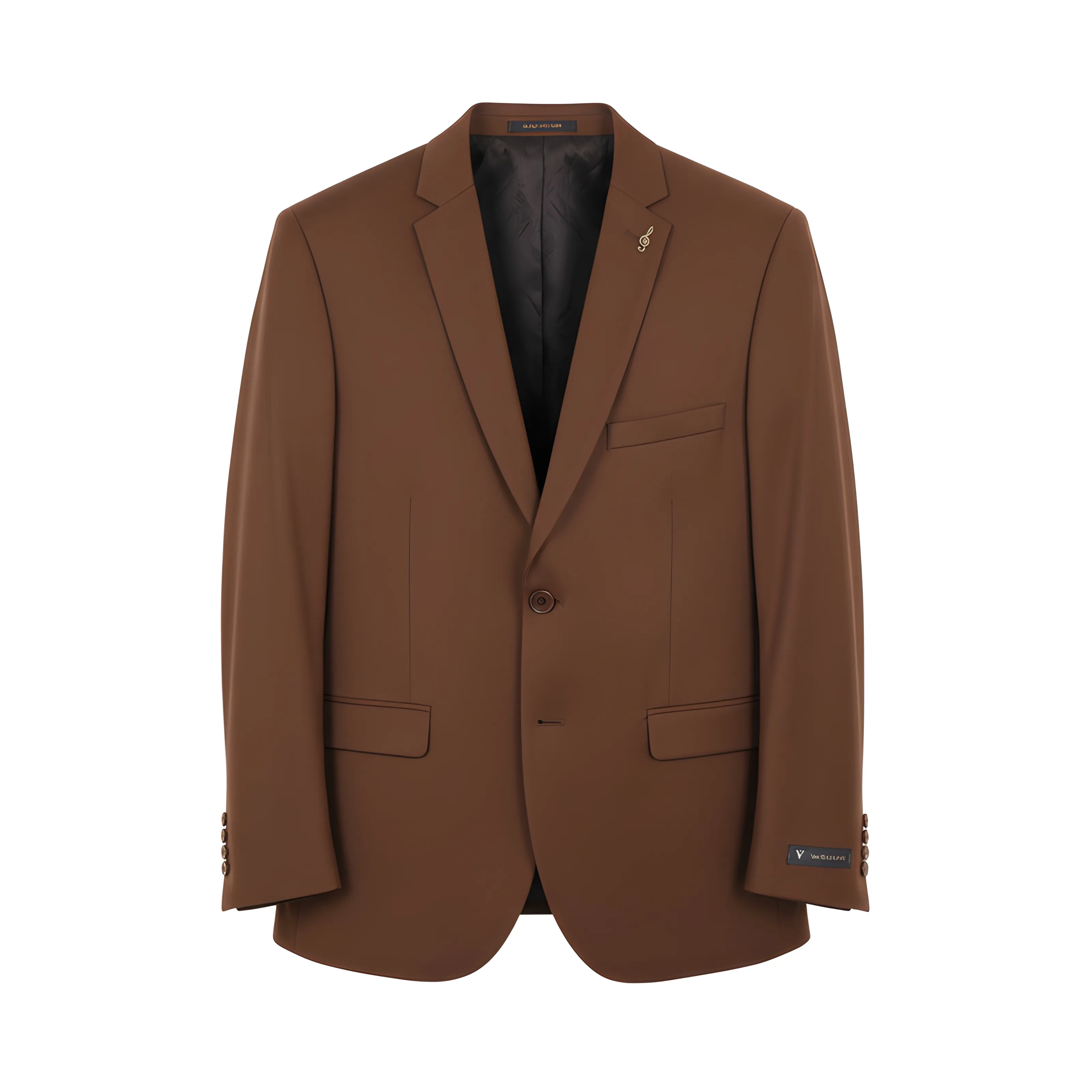 Van Heusen Brown  Coat Pant view 2