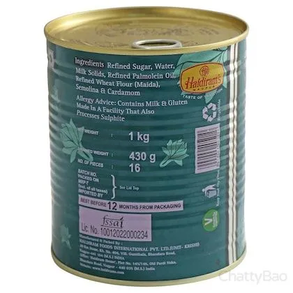 Haldirams Gulab Jamun 1 Kg view 2