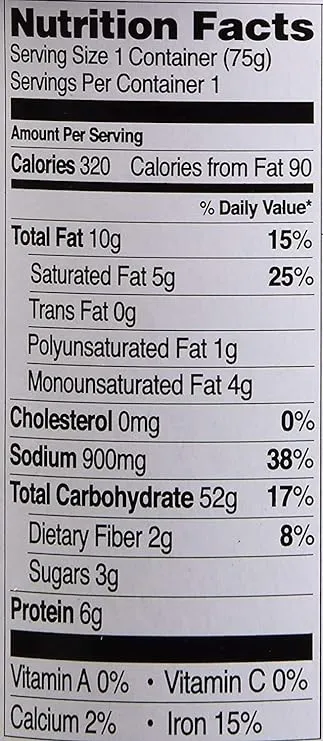 Nongshim Soon Veggie Ramyun Noodles 112 g view 3