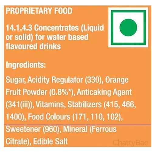 Tang Orange Instant Drink Mix 500 g view 5