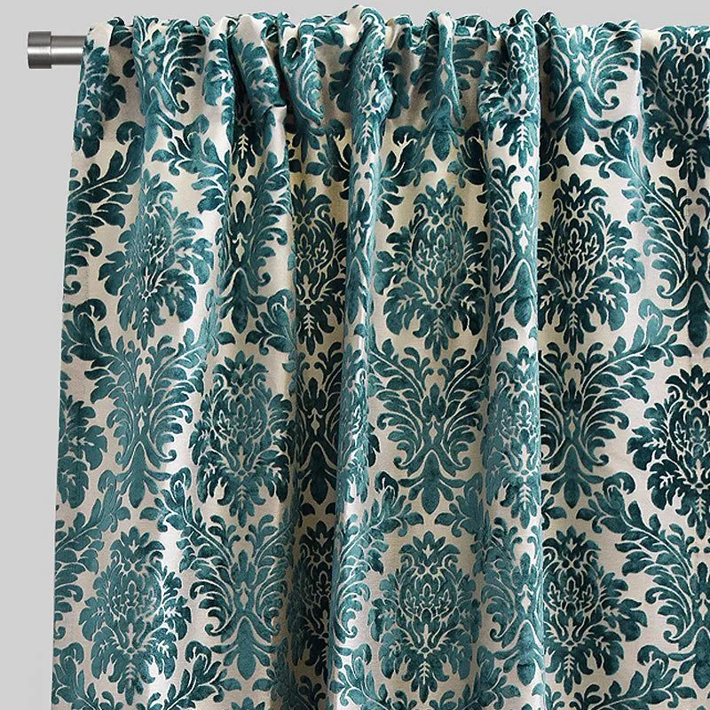 Damask pattern Curtain view 2