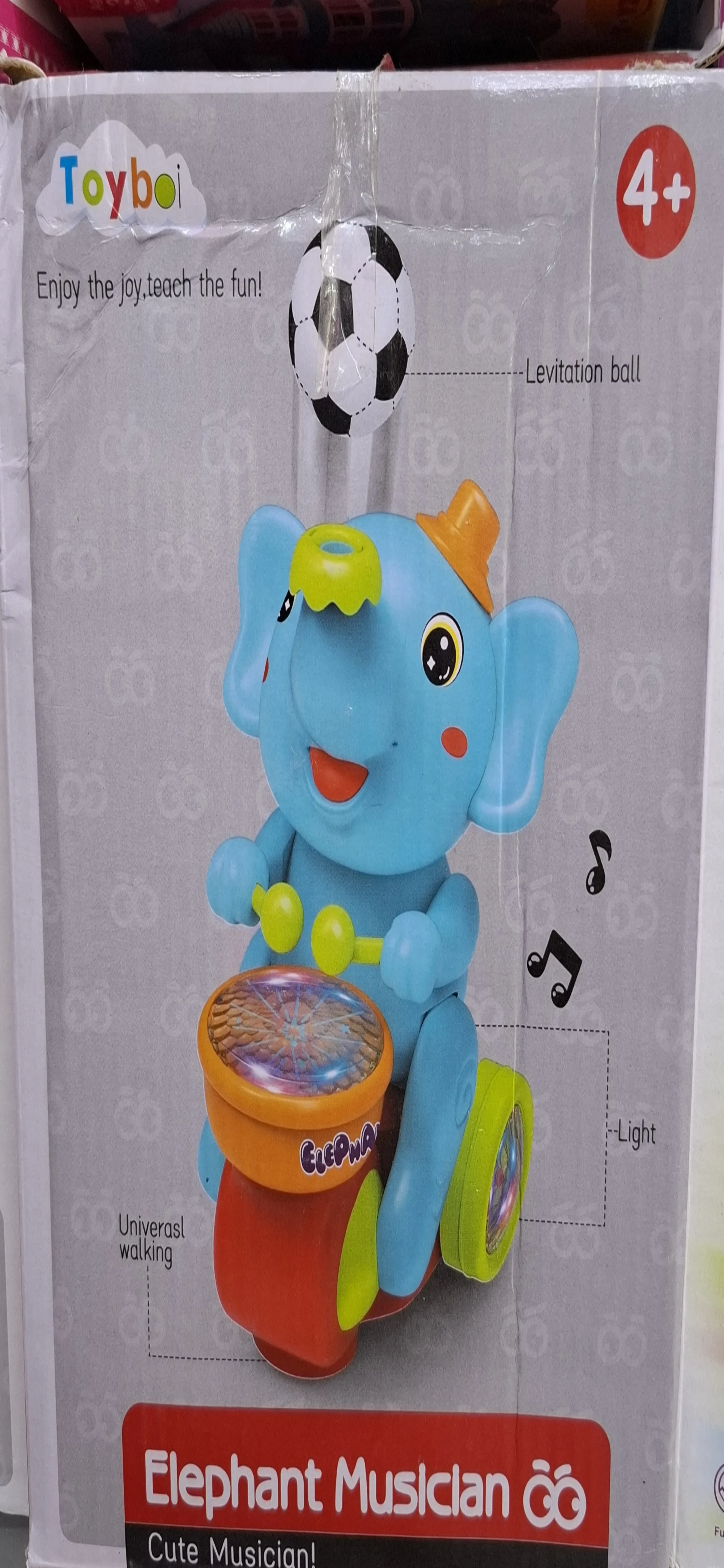 Toyboi Elephant Musician view 2