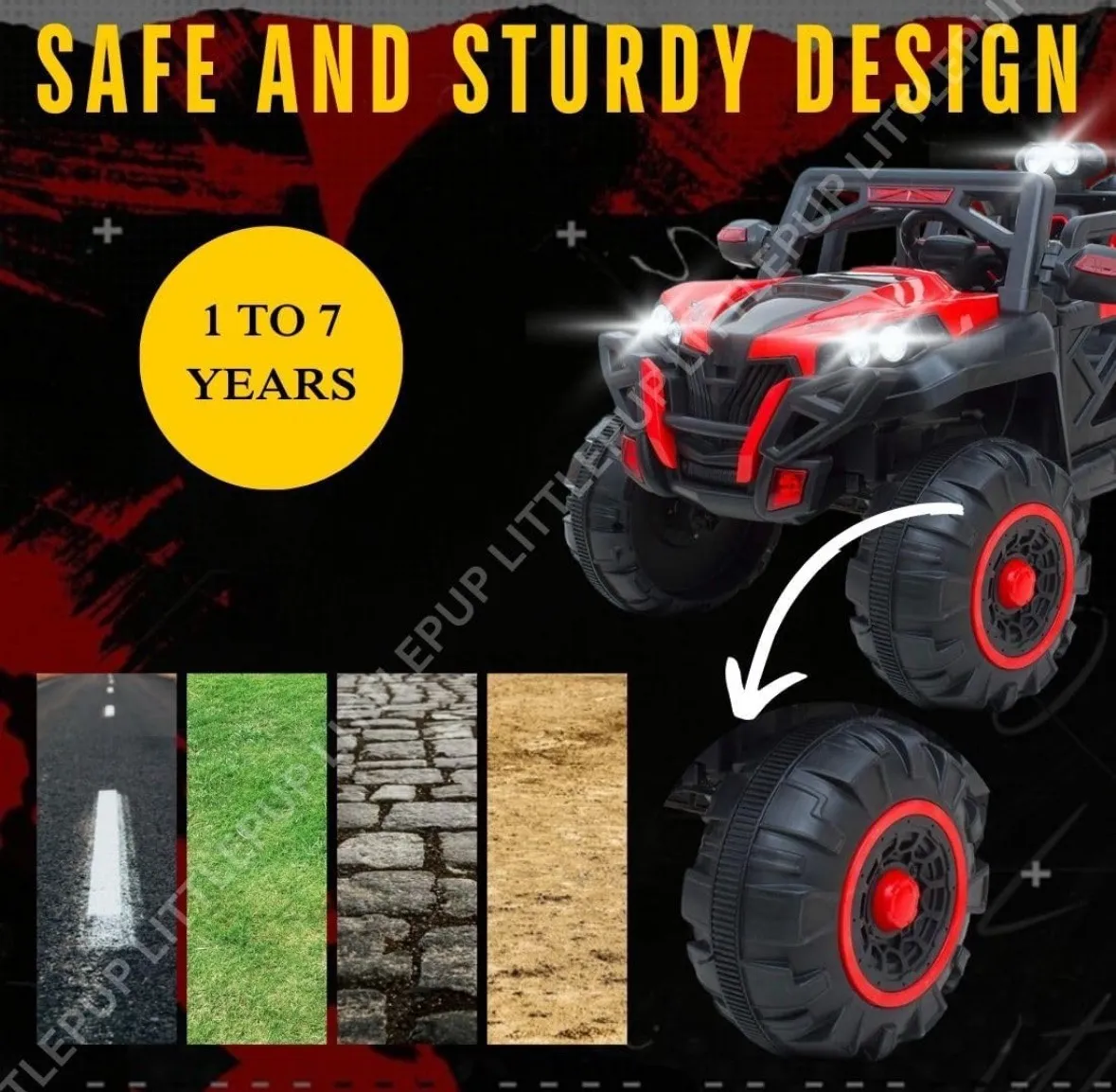 Red Thar For kids view 3