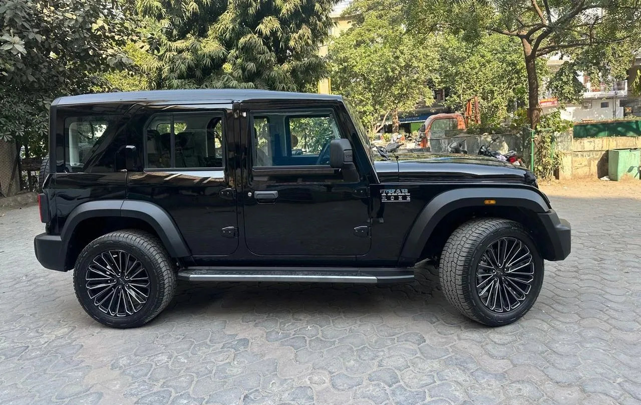 Thar Roxx. Black Compact SUV Rental.... view 4