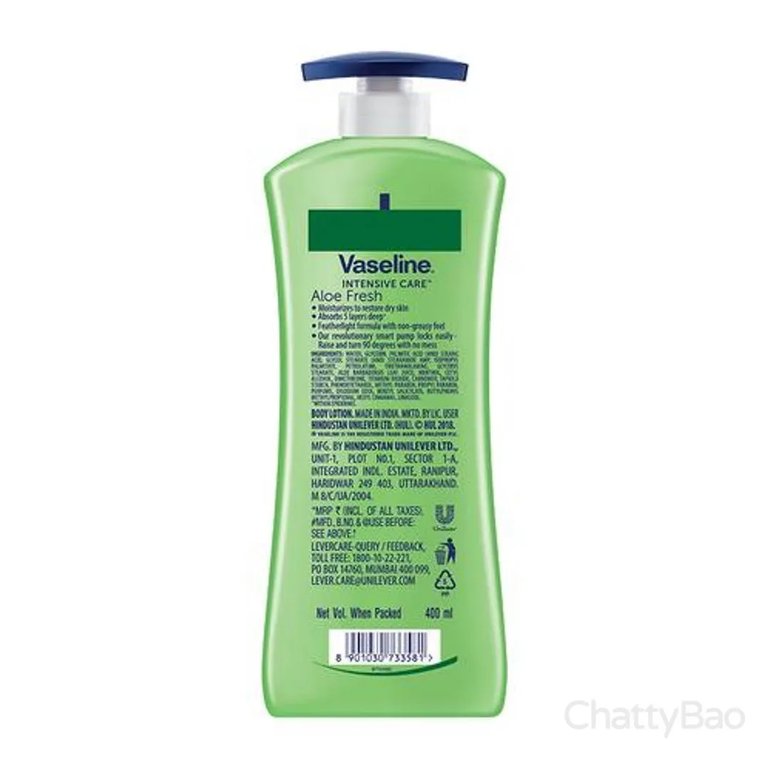 Vaseline Body Lotion - Intensive Care Aloe Fresh 400 ml view 2
