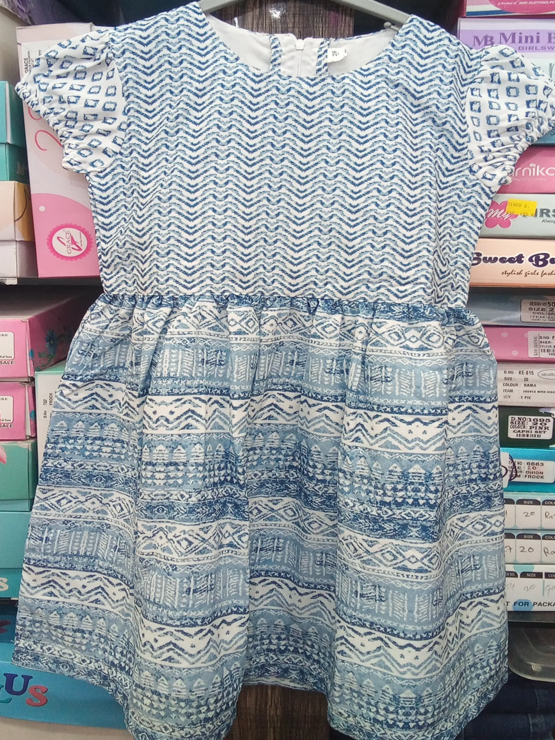 Girls Cotton Frocksss view 3