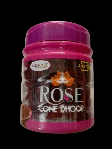 Patanjali Rose Cone Dhoop 200 G