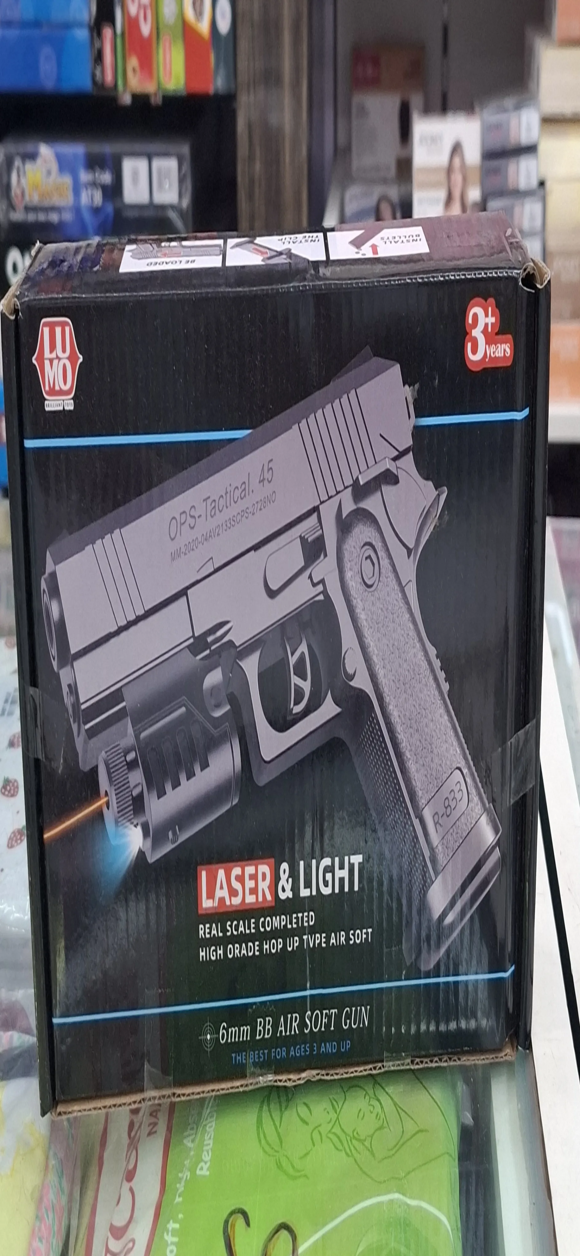 LUMO OPS-Tactical .45 Airsoft Gun view 2