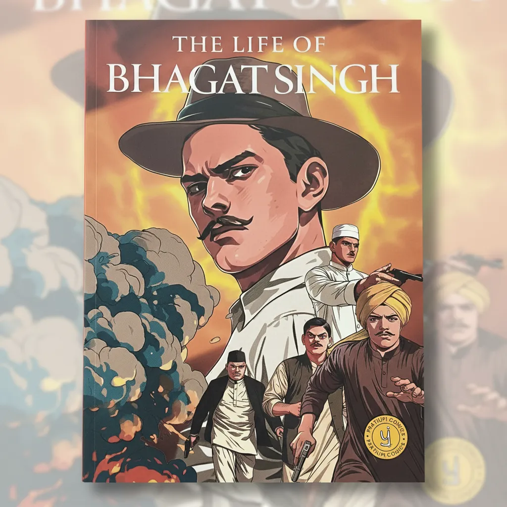 The Life of Bhagat Singh Graphic Novel