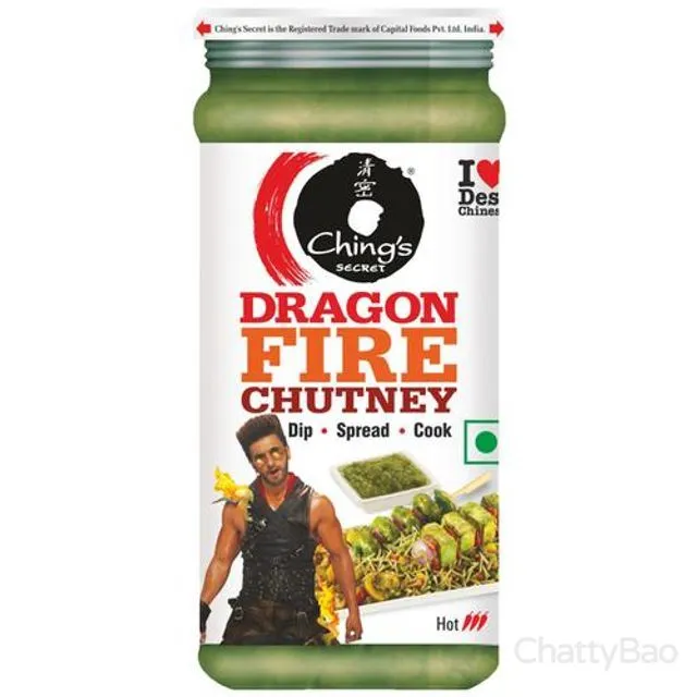Chings Secret Dragon Fire Chutney 250 g view 2