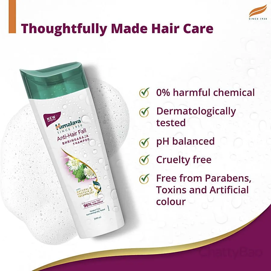 Himalaya Anti-Hair Fall Shampoo With Bhringaraja 180 ml view 4