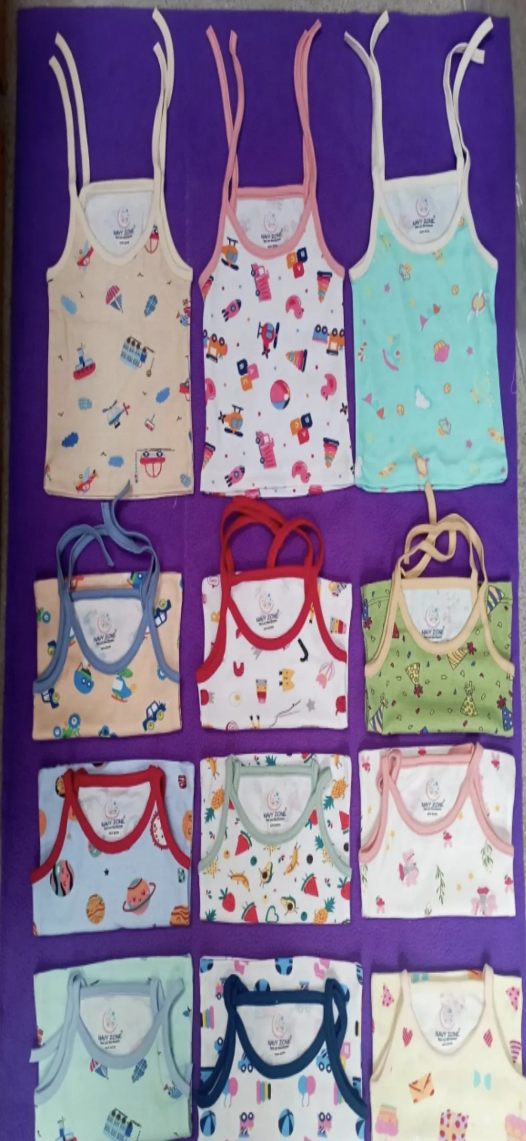 Happy Zone Baby Cotton Vests view 2