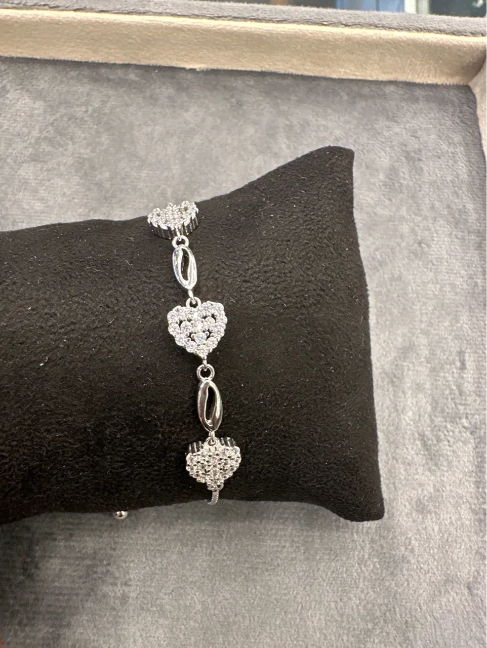 Diamond Pendant Bracelet view 2