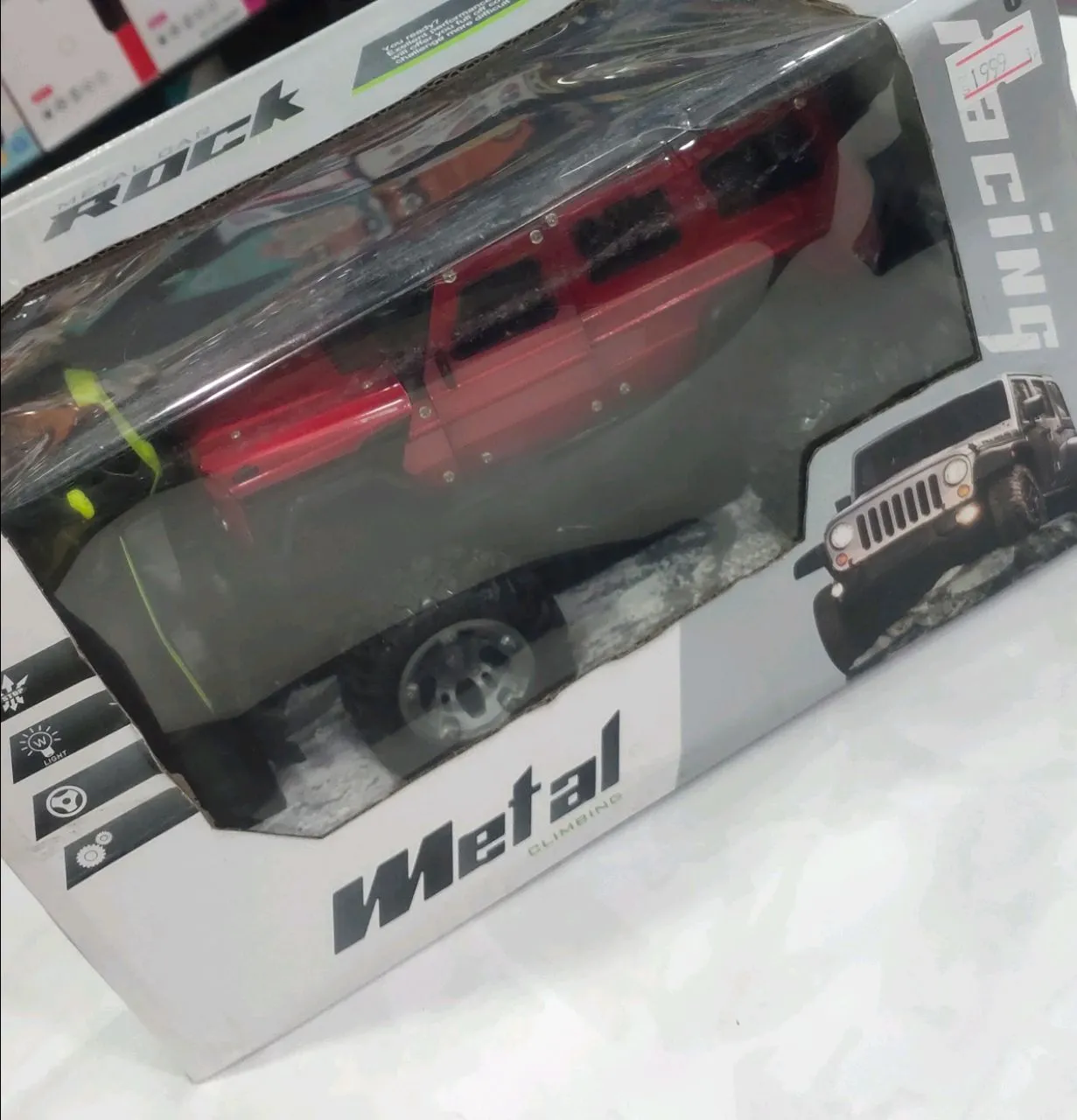 Metal Car Rock Climbing, 6+, Red, 1 Pcs view 2