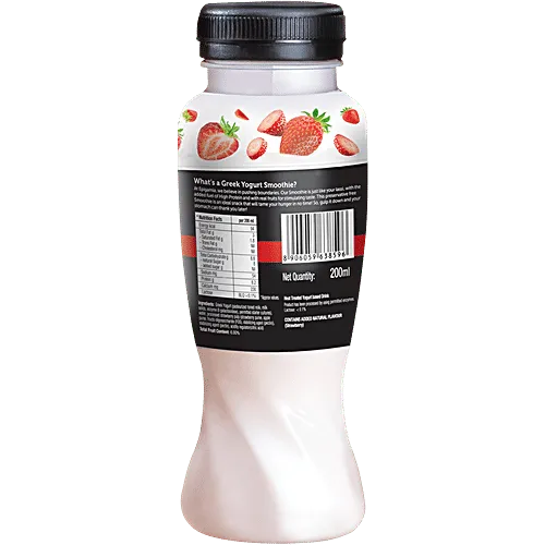 Epigamia Greek Yogurt Smoothie - Strawberry 200 ml view 2