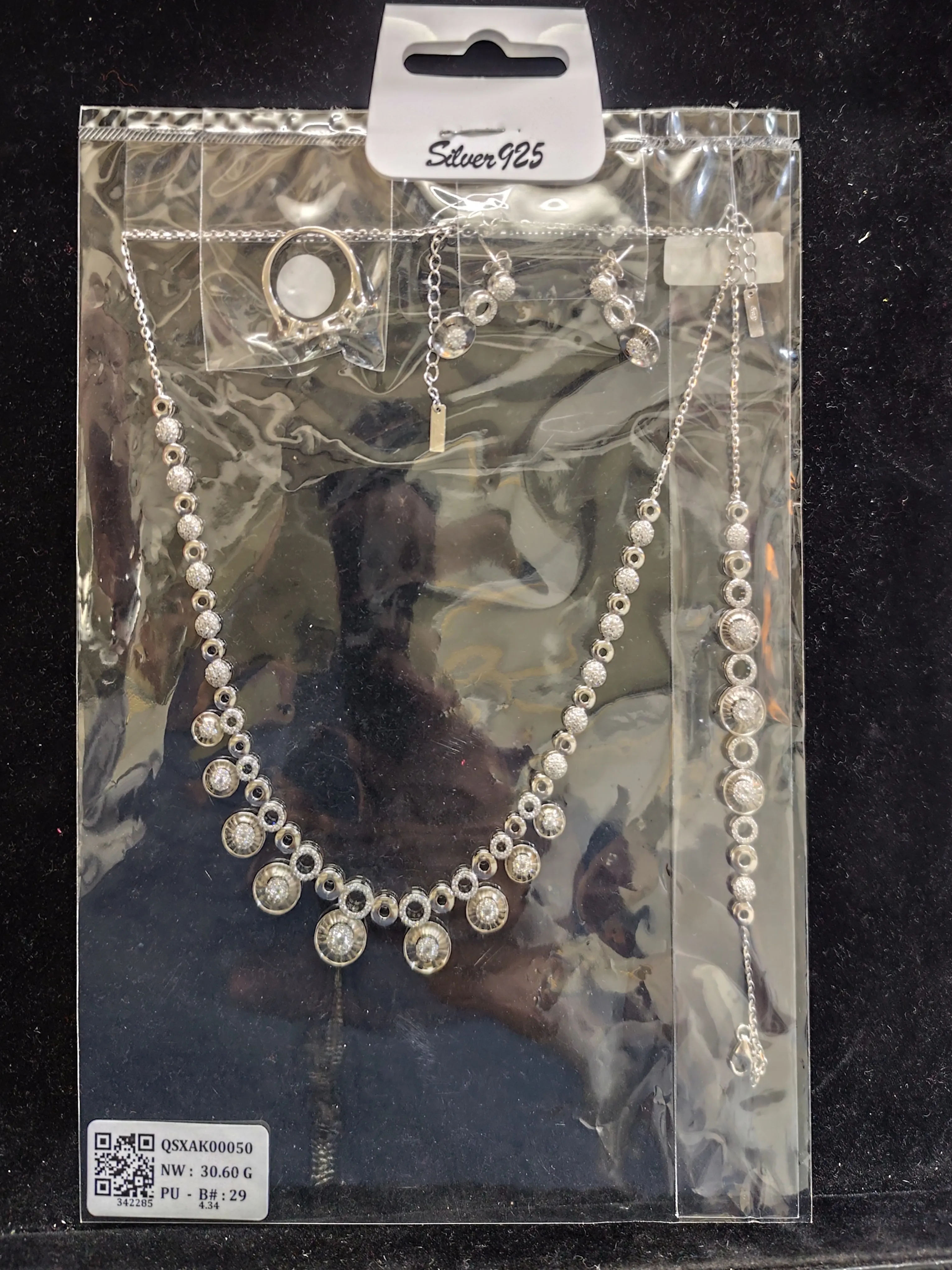 Silver 925 Jewelry Set view 2