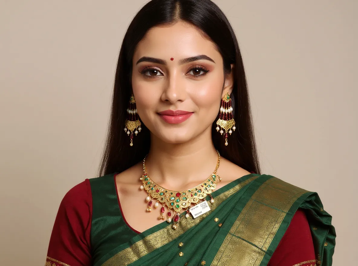 Gold Necklace Sett view 2