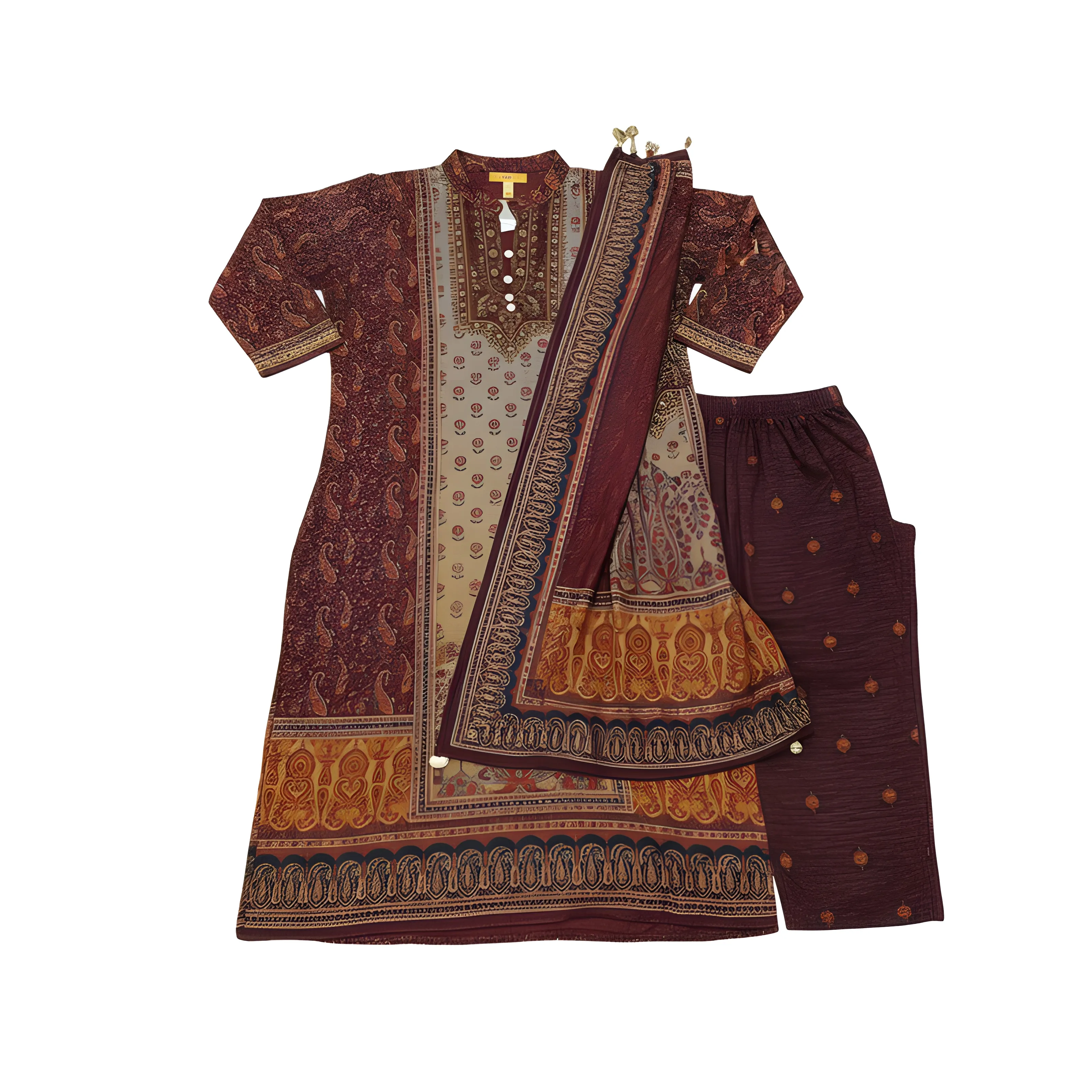Tha Mirror Story ethnic Suit 714 view 2