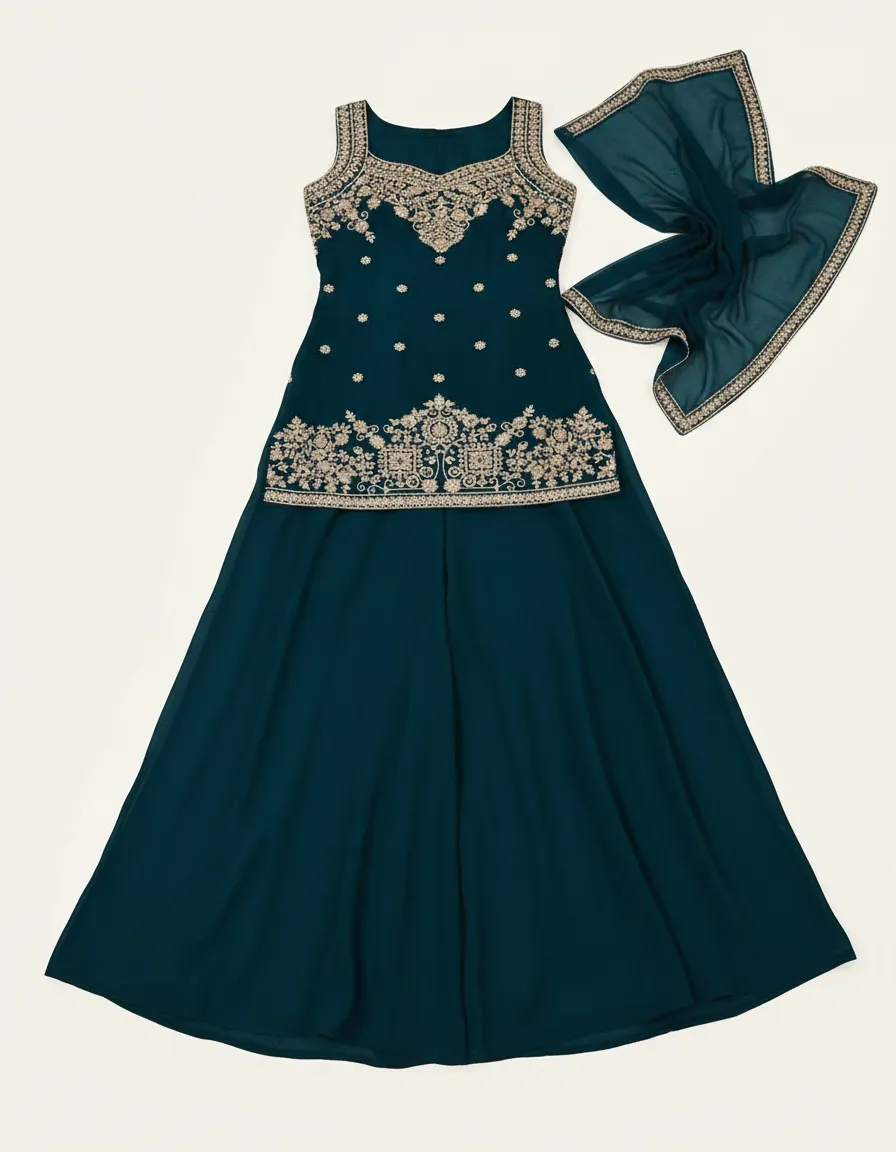 Designer Embroidered Salwar Suit view 2