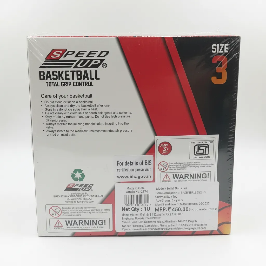 Speed Up Basketball Size 3 view 2
