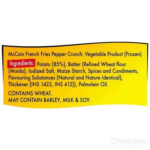 Mccain French Fries Pepper Crunch 420 g view 5