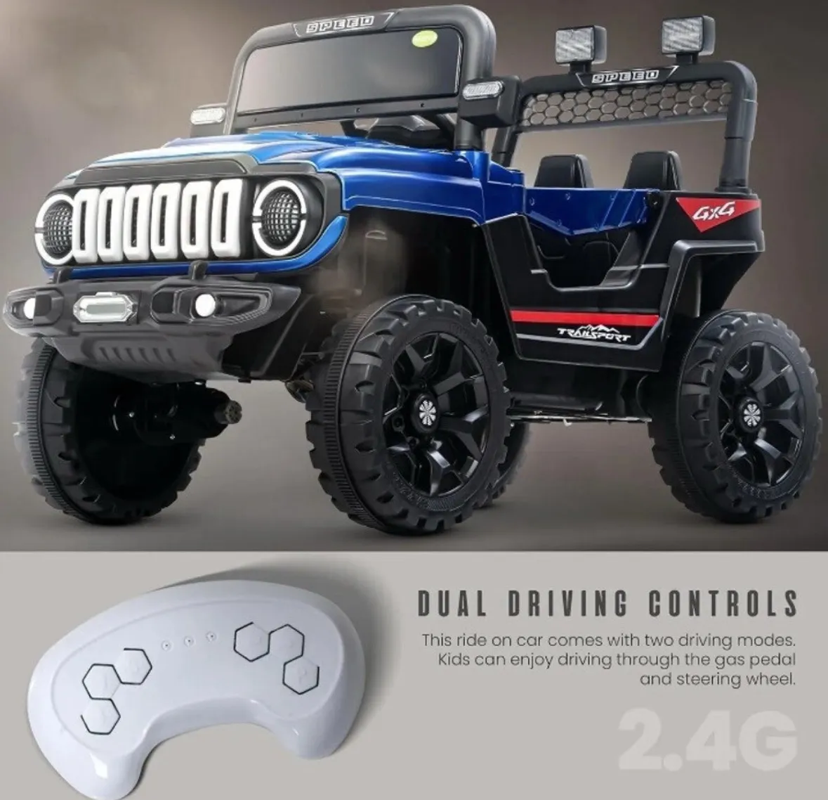 Ride On Electric Jeep For Kids view 3