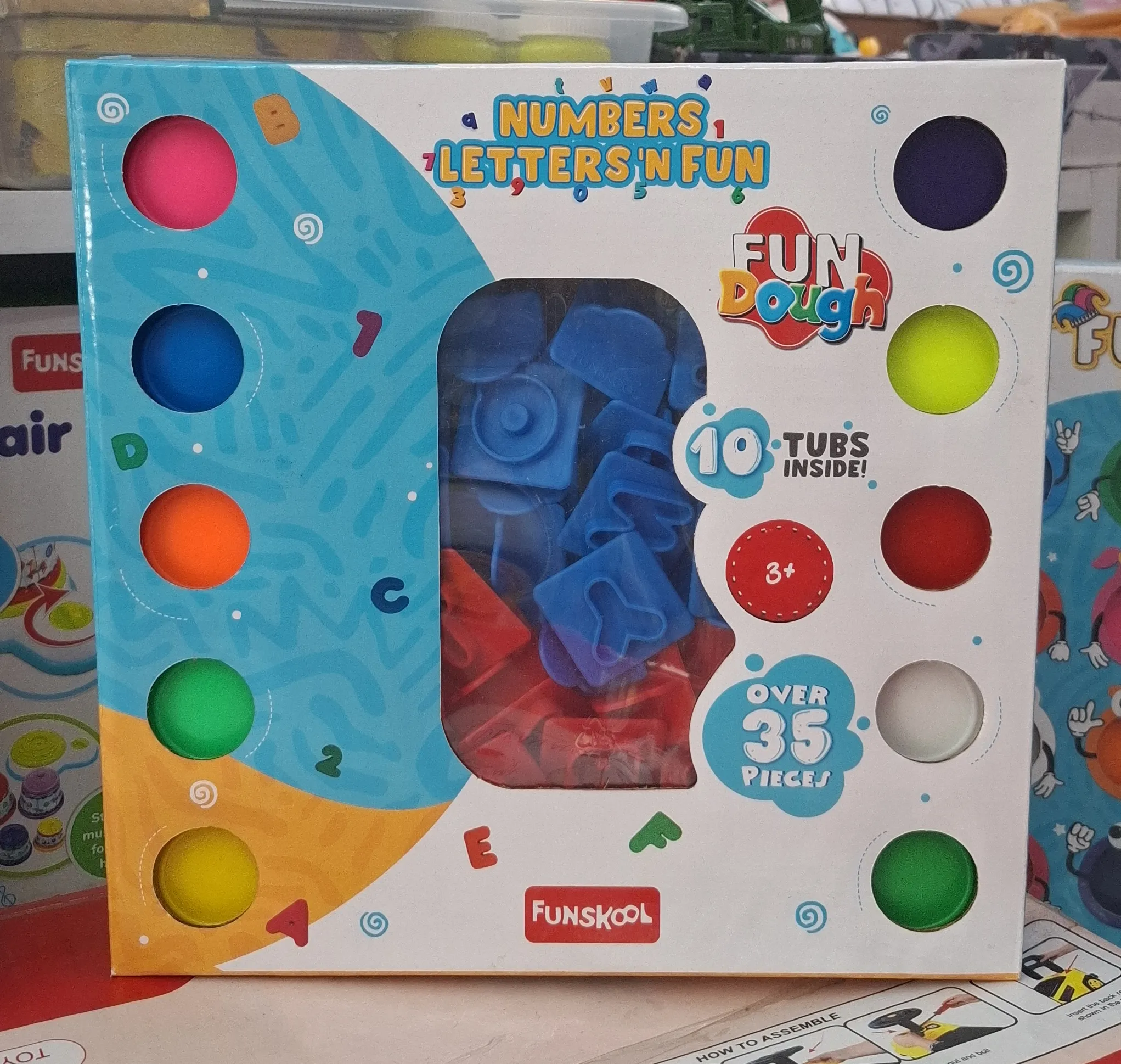 Funskool Fun Dough - Numbers & Letters view 2