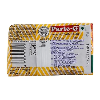 Parle G Glucose Biscuit 50 g view 2