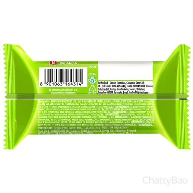 Britannia Tiger Kreemz Elaichi Cream Biscuits Rs 5 view 2