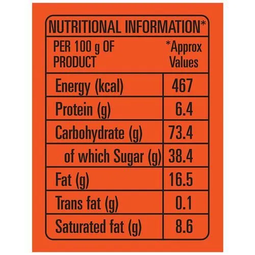 Sunfeast Bounce Creme Biscuits - Orange 32 g view 3