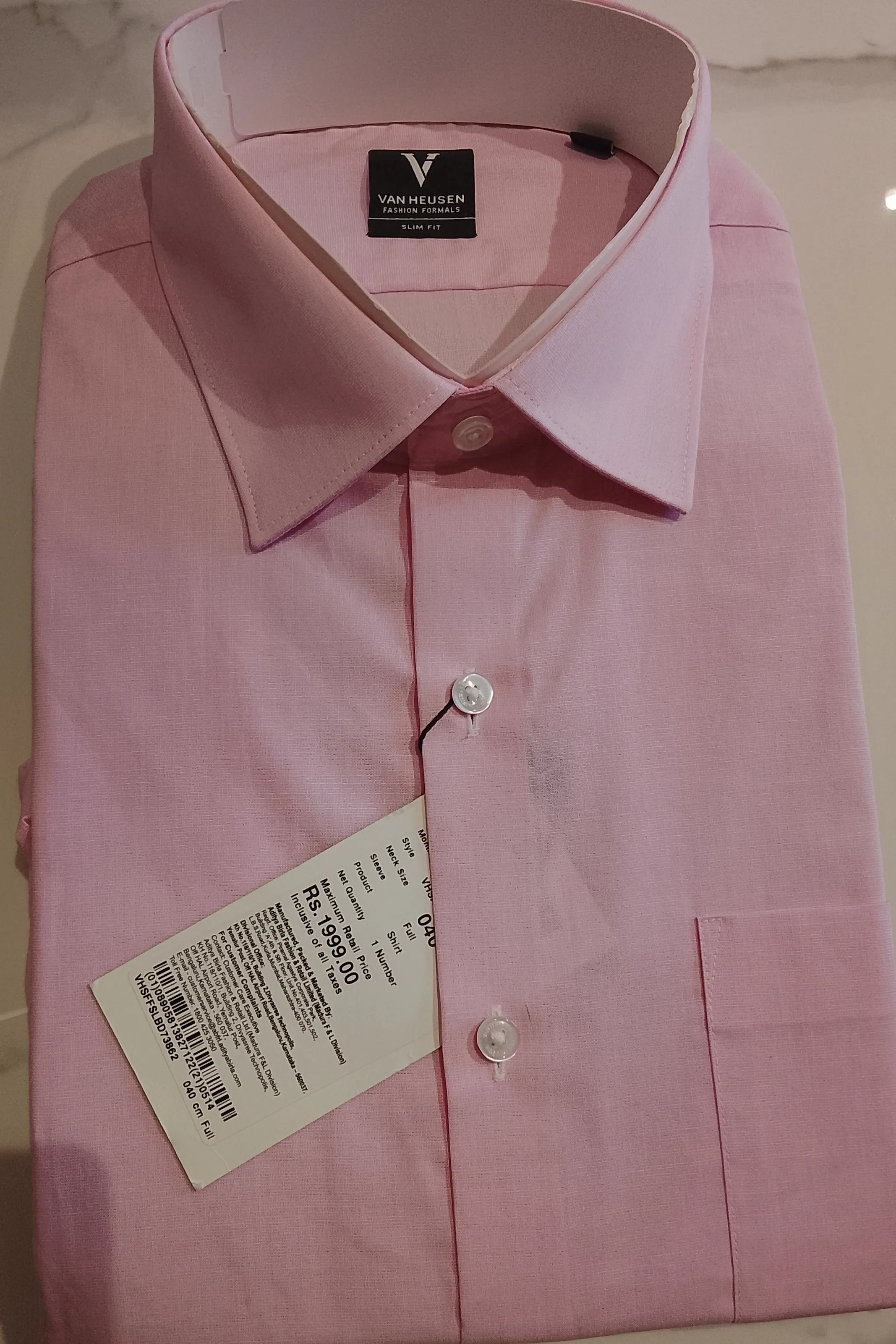 The Mirror story Formals Slim Fit Shirt view 3