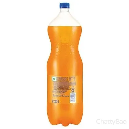 Fanta Orange Flavoured Soft Drink 2.25 L view 2