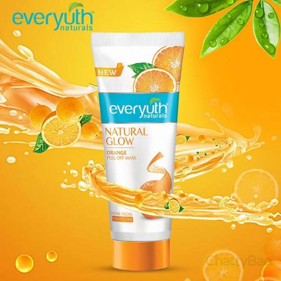 Everyuth Naturals Natural Glow Peel-Off Mask - Orange 50 g view 3