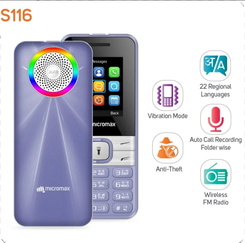 Micromax S116 view 2
