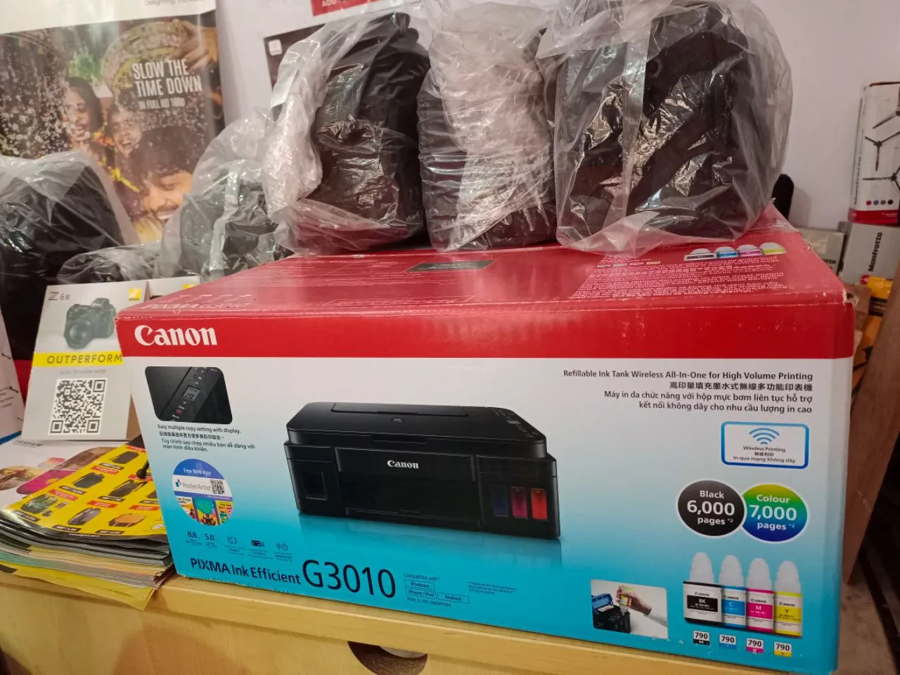 All Camera Epson Canon Printer Ring Light Porta Light And All Accessories view 3