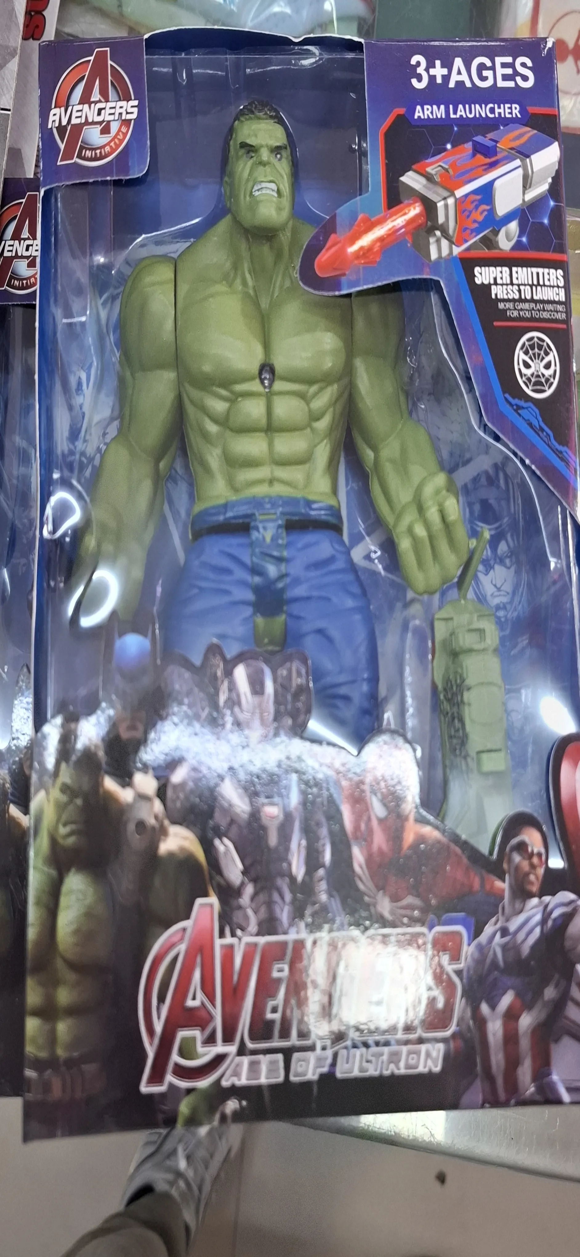Avengers Hulk Figure view 2