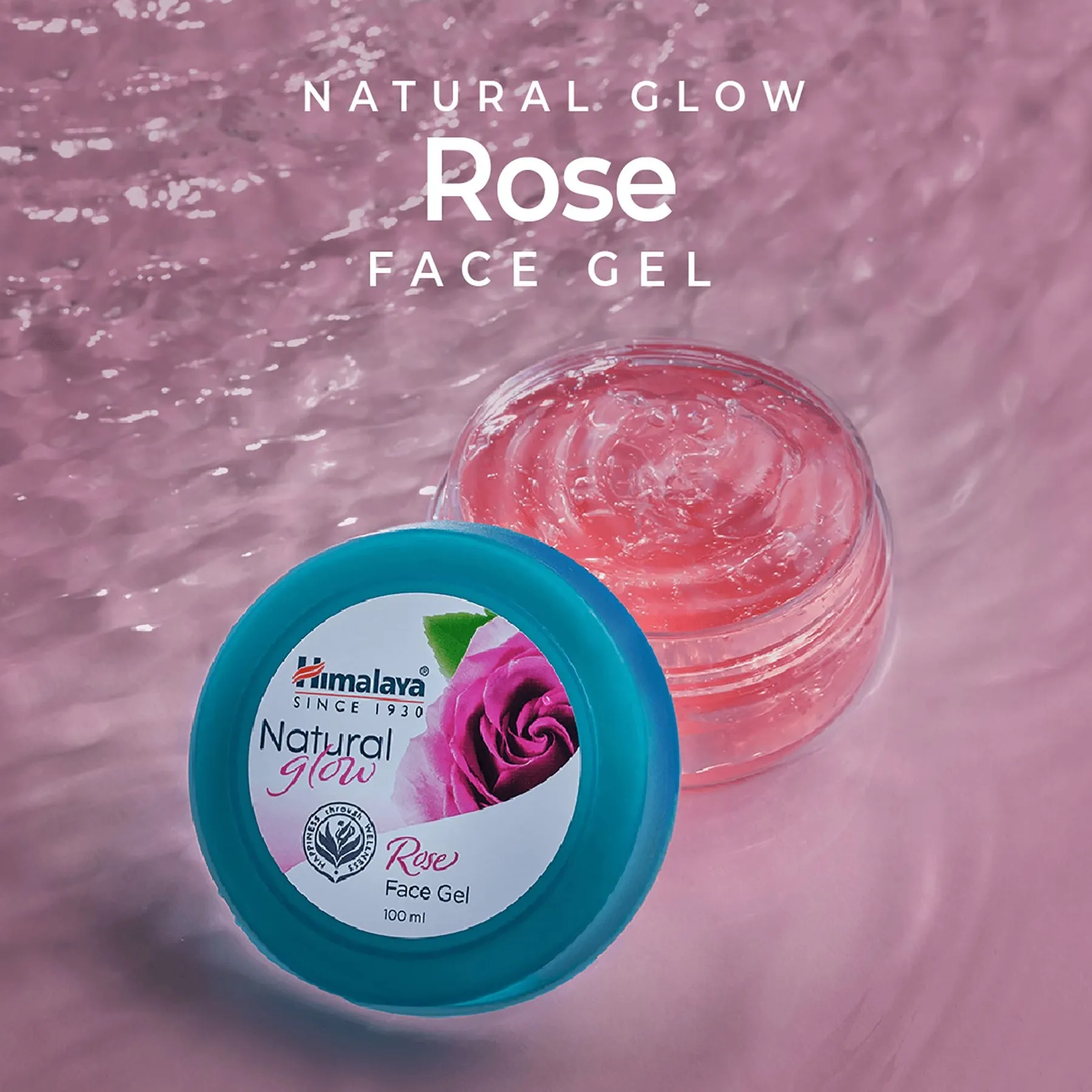 Himalaya Natural glow Rose Face Gel 100 g view 2