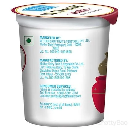 Mother Dairy Ultimate Curd (Dahi) 200 g view 4