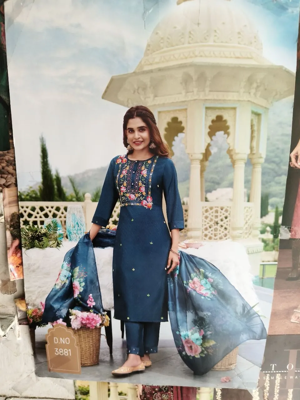 Embroidered Salwar Suit view 2