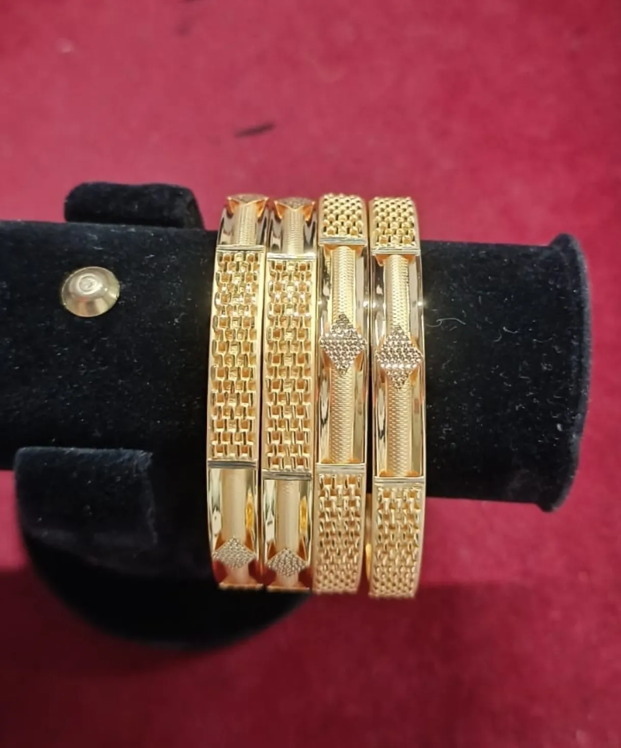 Gold Bracelets view 3