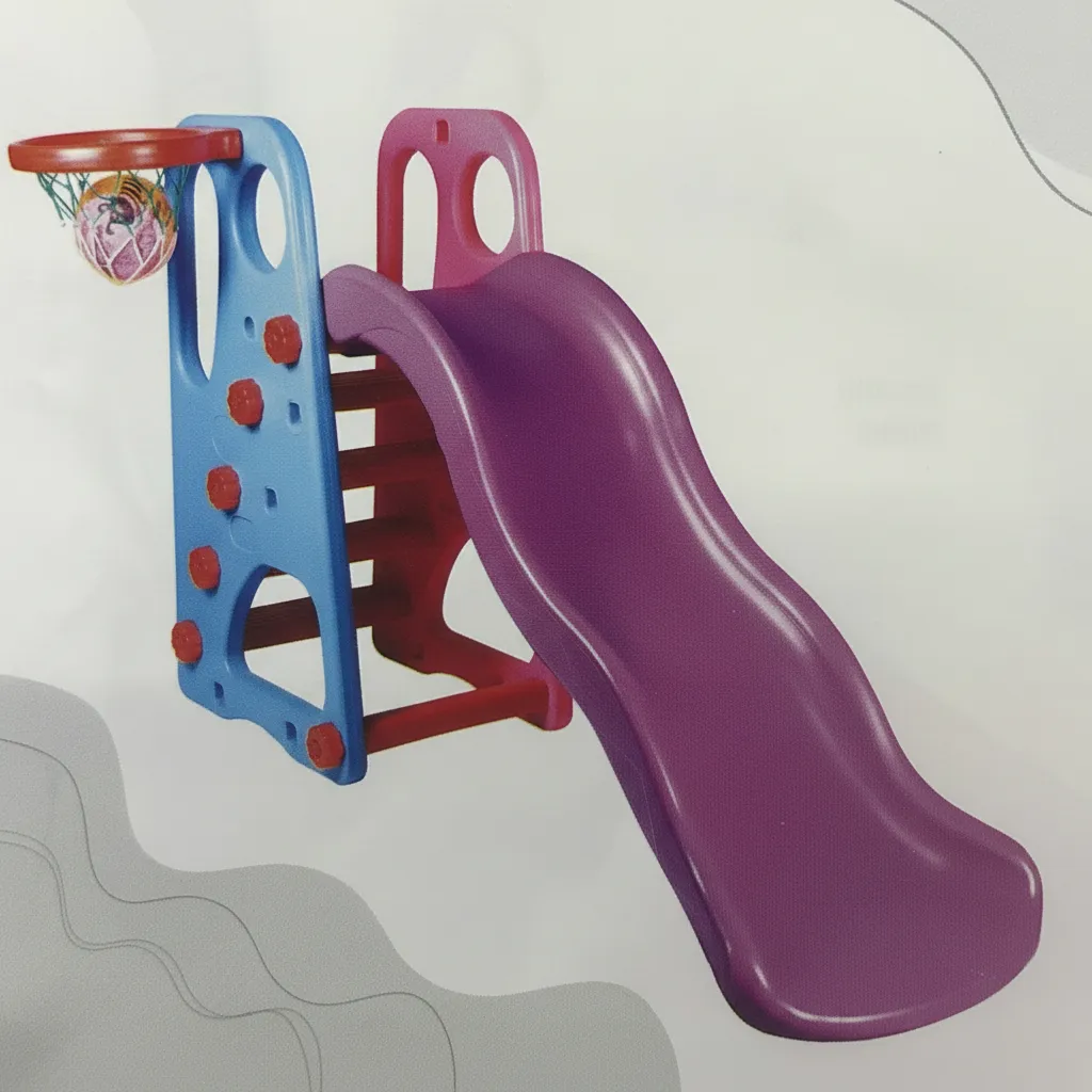 Wavy Slide For Kids 4 Step