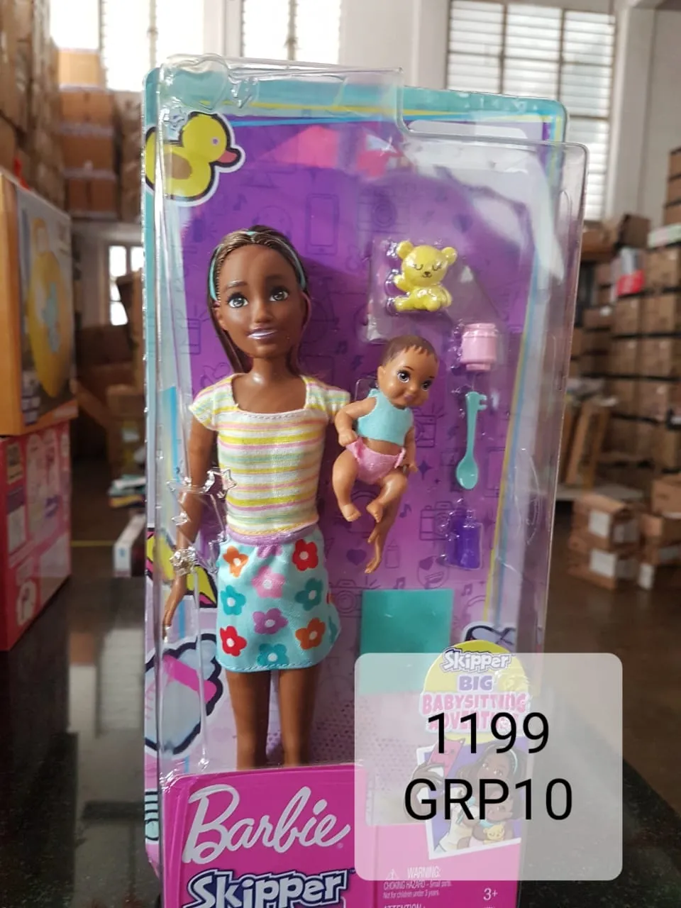 Barbie Skipper Babysitters Inc. Doll and Playset view 2